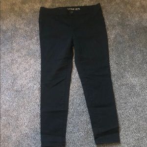 Black pull on jeans